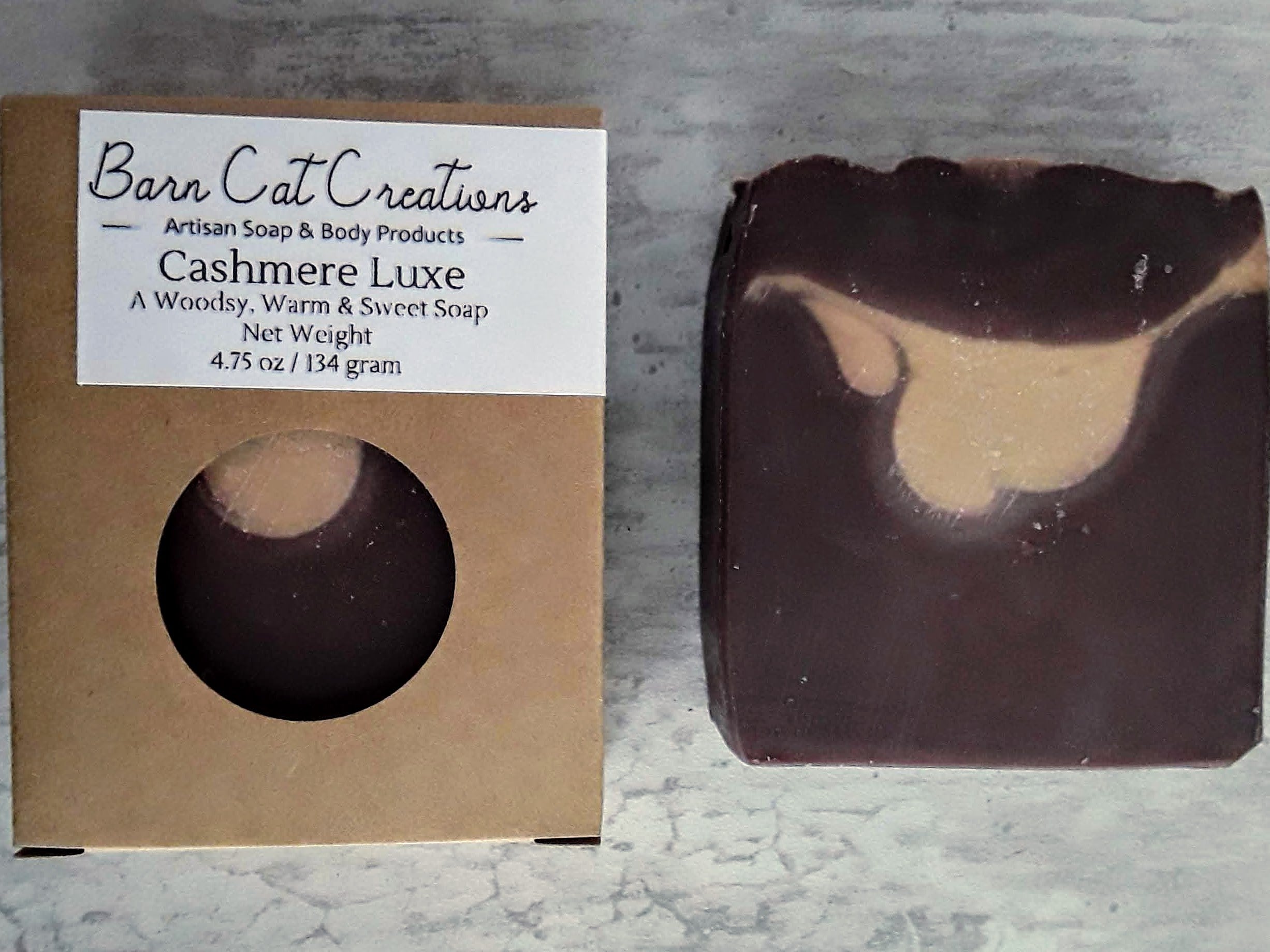 Cashmere Luxe Unisex Soap Cocoa Cashmere Woodsy Scent - Rosetta Creative Boutique